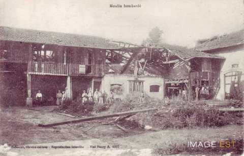 Moulin bombardé  (Montauville)
